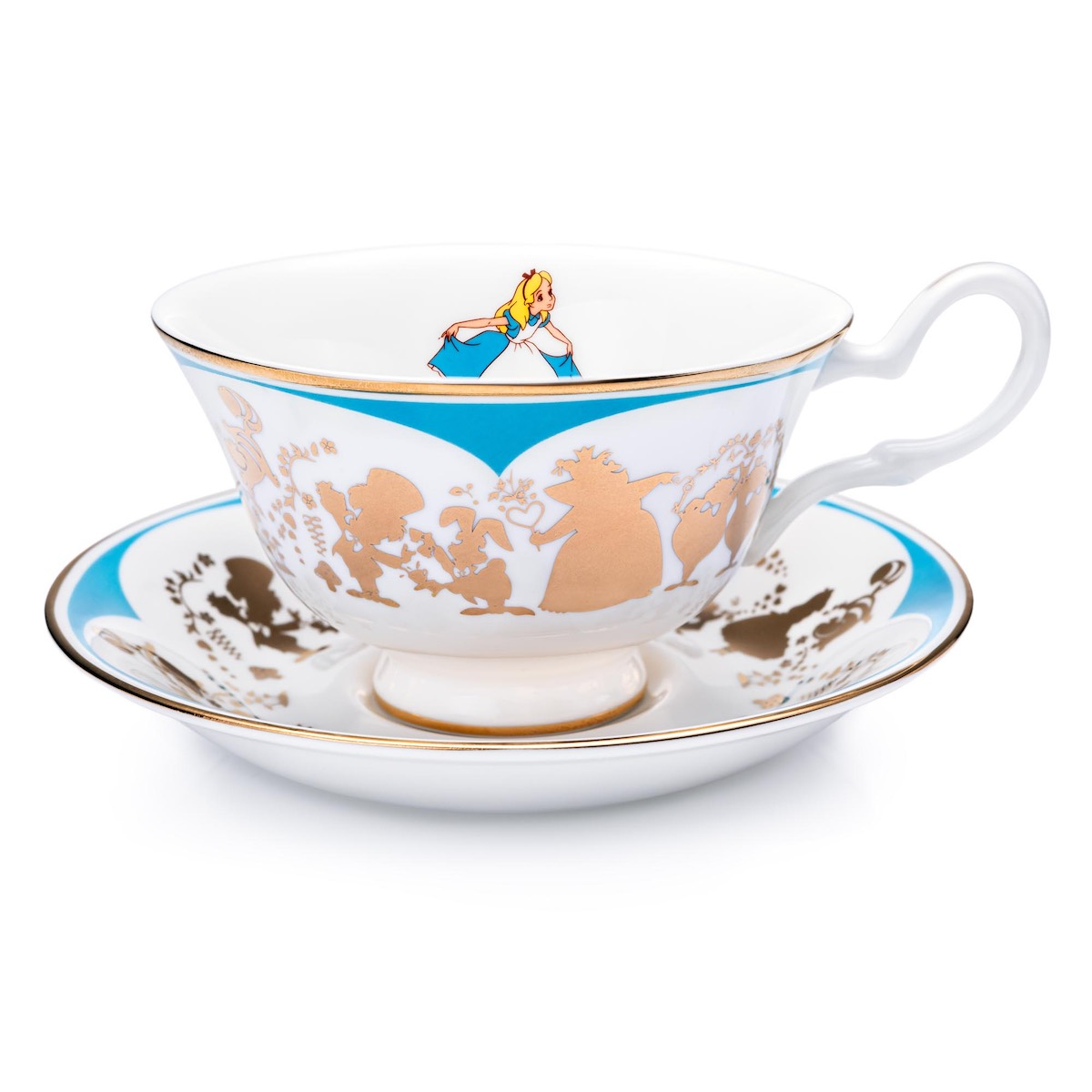 THE ENGLISH LADIES CO - DISNEY PRINCESS | ALICE IN WONDERLAND | ALICE | CUP & SAUCER