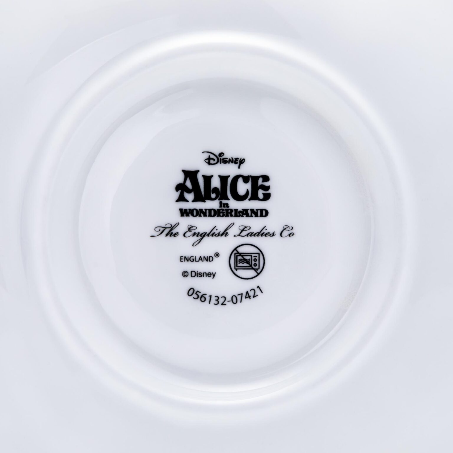 THE ENGLISH LADIES CO - DISNEY PRINCESS | ALICE IN WONDERLAND | ALICE | PLATE