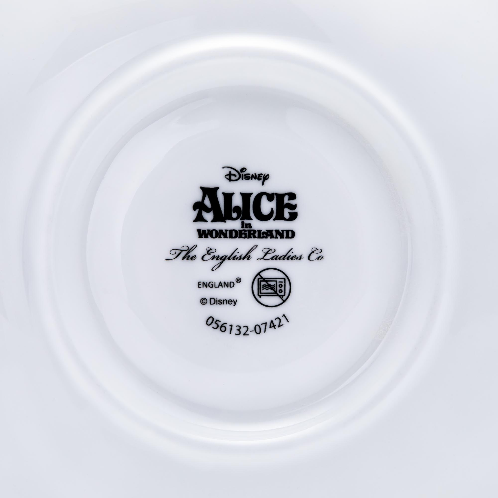 THE ENGLISH LADIES CO - DISNEY PRINCESS | ALICE IN WONDERLAND | WHITE RABBIT | CUP & SAUCER