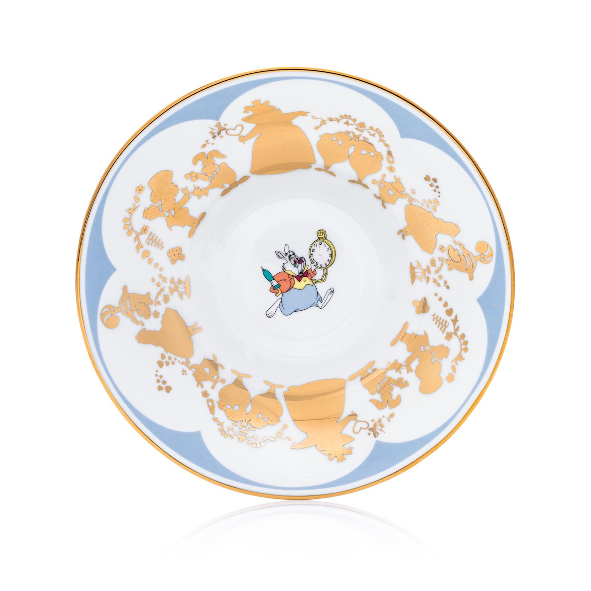 THE ENGLISH LADIES CO - DISNEY PRINCESS | ALICE IN WONDERLAND | WHITE RABBIT | CUP & SAUCER