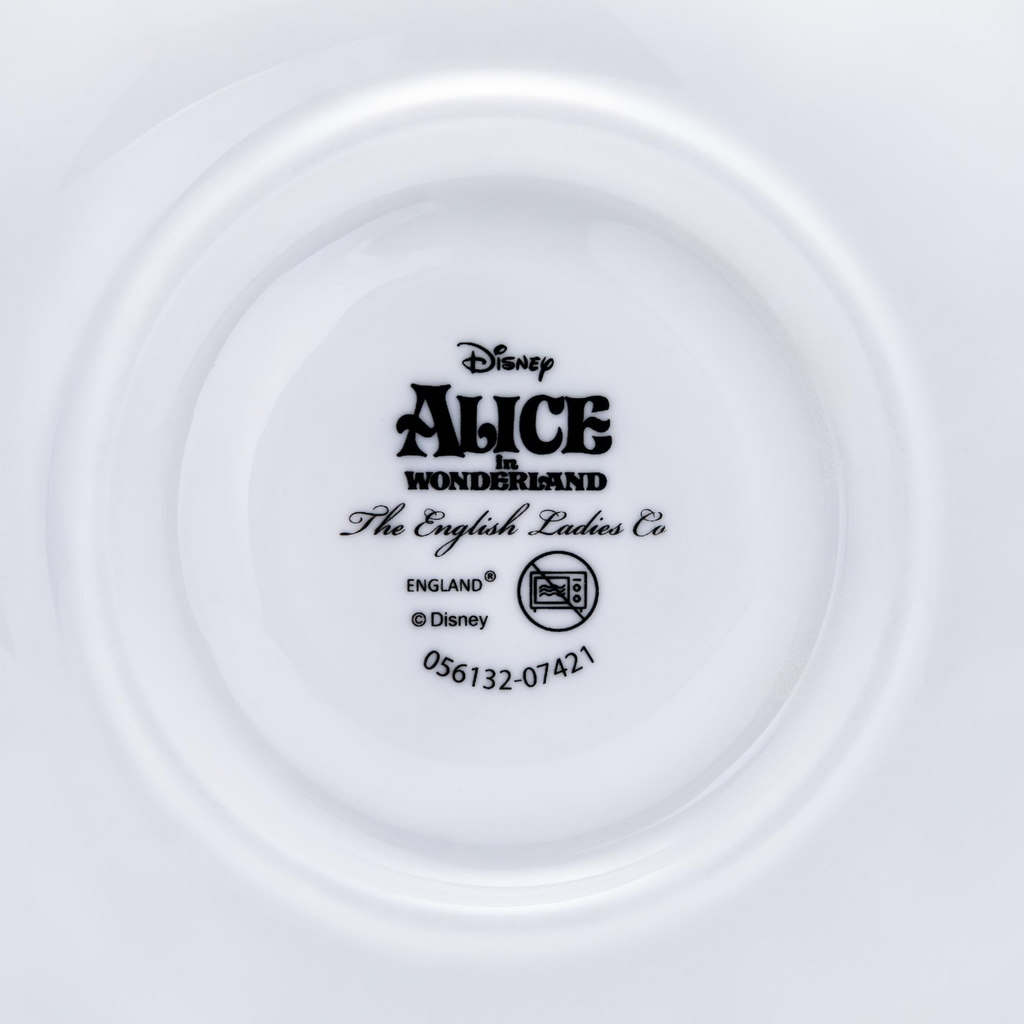 THE ENGLISH LADIES CO - DISNEY PRINCESS | ALICE IN WONDERLAND | WHITE RABBIT | PLATE