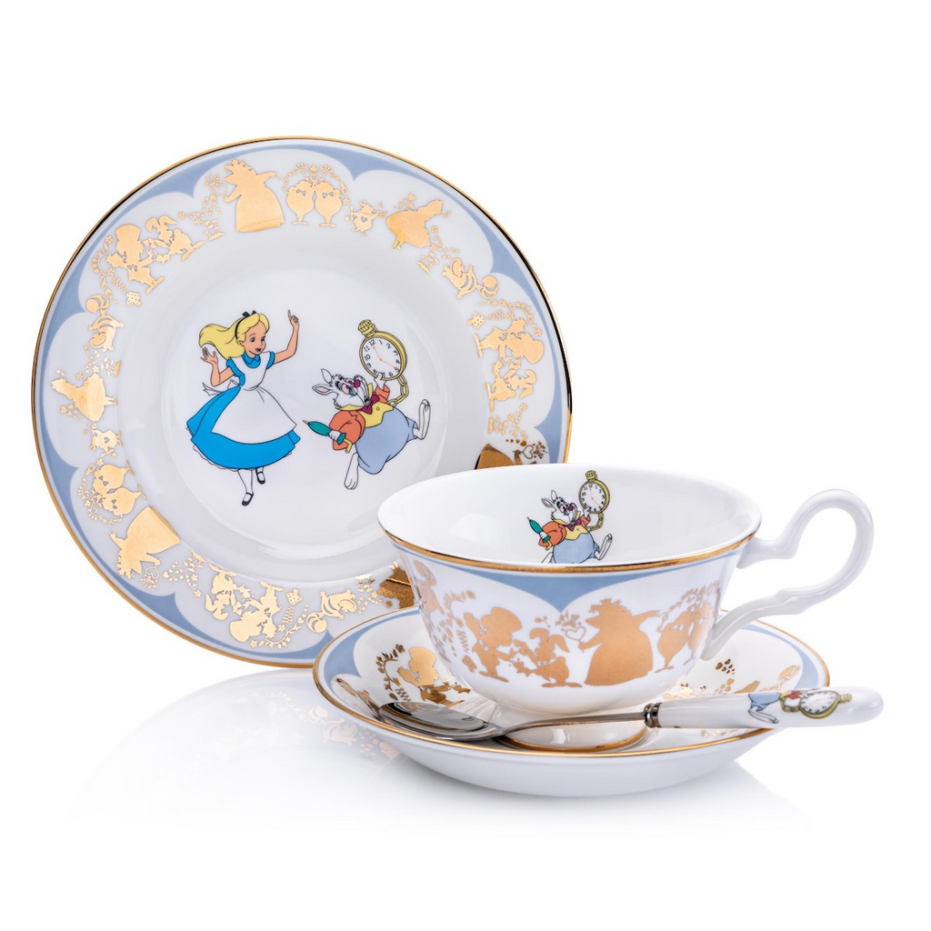 THE ENGLISH LADIES CO - DISNEY PRINCESS | ALICE IN WONDERLAND | WHITE RABBIT | PLATE