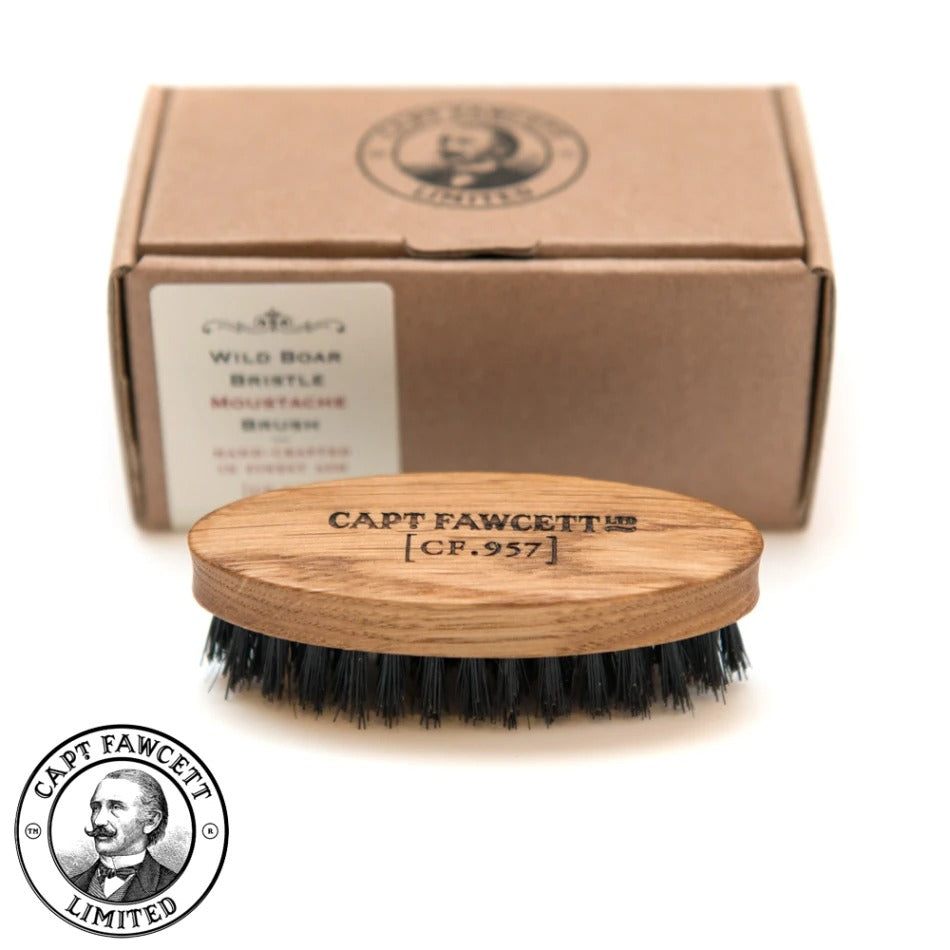 CAPTAIN FAWCETT - WILD BOAR BRISTLE MOUSTACHE BRUSH