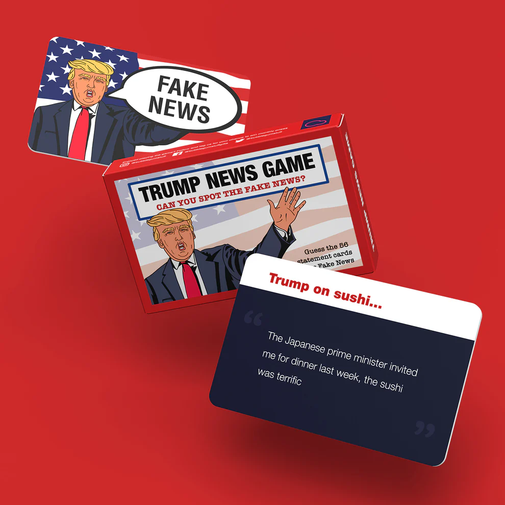 BUBBLEGUM STUFF - FAKE NEWS GAME - TRUMP EDITION