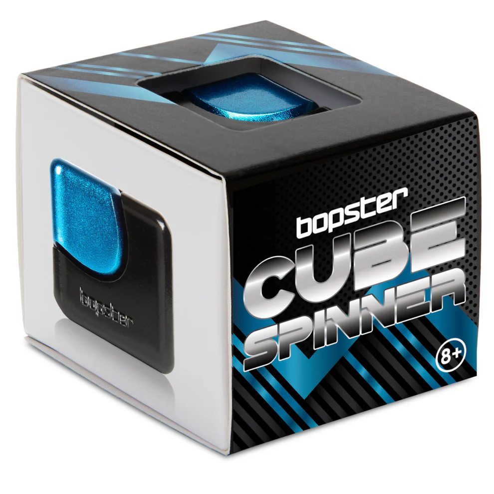 BOPSTER - FIDGET CUBE SPINNER (ASSORTED)