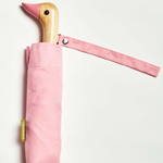 ORIGINAL DUCKHEAD - PINK COMPACT ECO-FRIENDLY WIND RESISTANT UMBRELLA