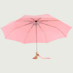 ORIGINAL DUCKHEAD - PINK COMPACT ECO-FRIENDLY WIND RESISTANT UMBRELLA