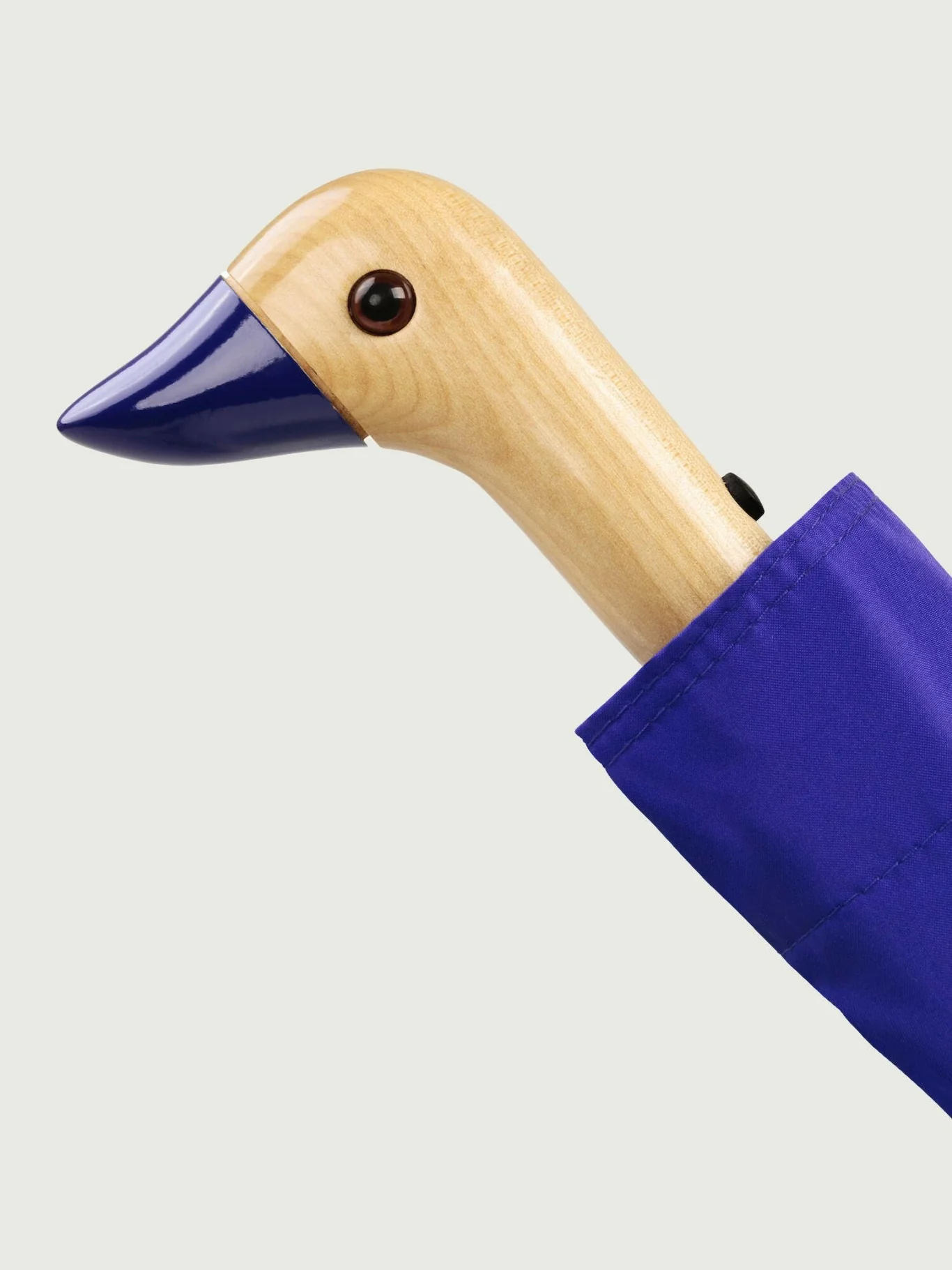 ORIGINAL DUCKHEAD - ROYAL BLUE COMPACT ECO-FRIENDLY WIND RESISTANT UMBRELLA