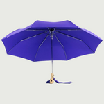 ORIGINAL DUCKHEAD - ROYAL BLUE COMPACT ECO-FRIENDLY WIND RESISTANT UMBRELLA