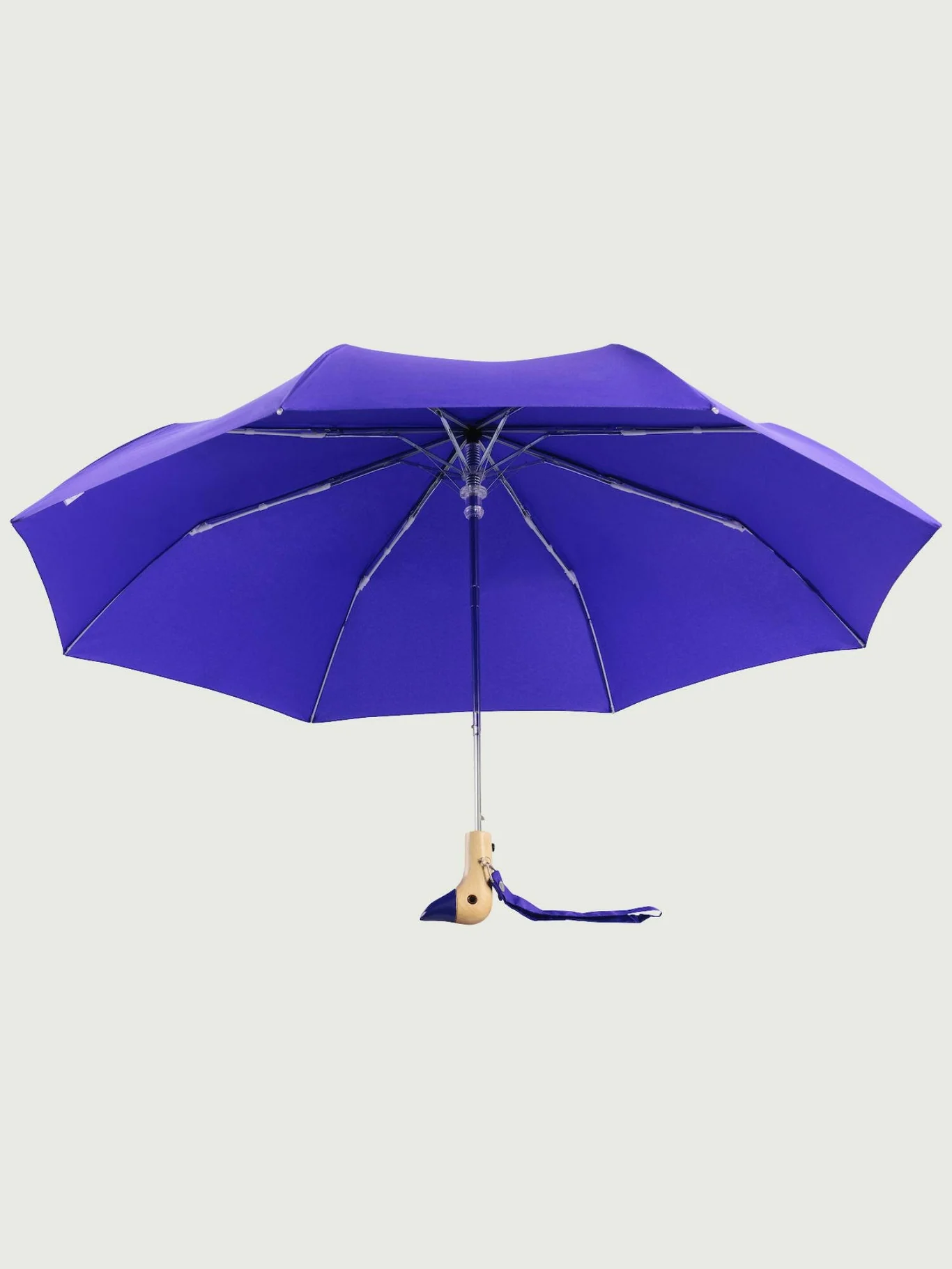 ORIGINAL DUCKHEAD - ROYAL BLUE COMPACT ECO-FRIENDLY WIND RESISTANT UMBRELLA