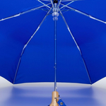 ORIGINAL DUCKHEAD - ROYAL BLUE COMPACT ECO-FRIENDLY WIND RESISTANT UMBRELLA