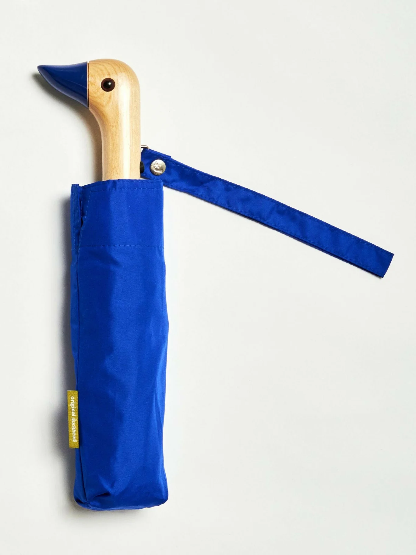 ORIGINAL DUCKHEAD - ROYAL BLUE COMPACT ECO-FRIENDLY WIND RESISTANT UMBRELLA