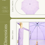 ORIGINAL DUCKHEAD - COMPACT UMBRELLA | LILAC