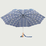 ORIGINAL DUCKHEAD - DENIM MOON ECO-FRIENDLY WIND RESISTANT UMBRELLA