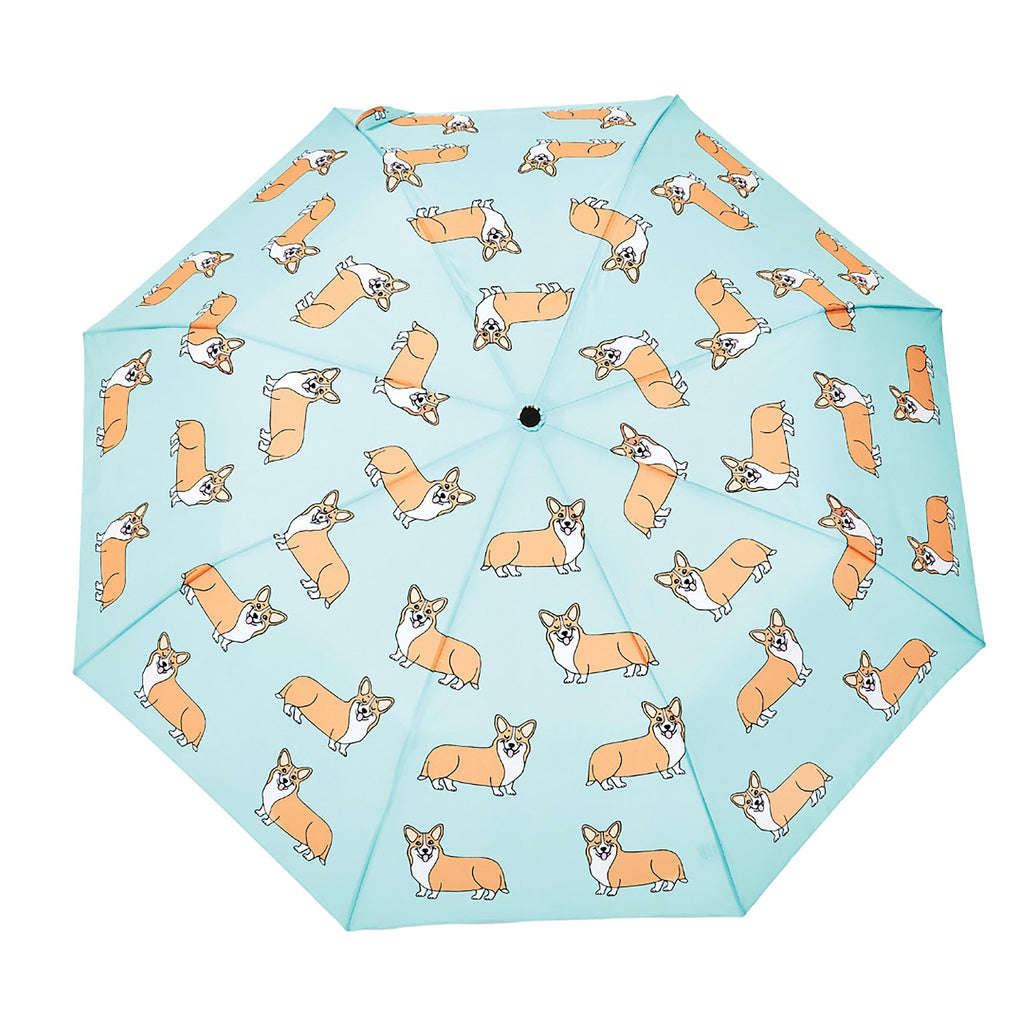 ORIGINAL DUCKHEAD - COMPACT UMBRELLA |  COUCOU SUZETTE CORGI MINT