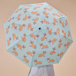 ORIGINAL DUCKHEAD - COMPACT UMBRELLA |  COUCOU SUZETTE CORGI MINT