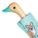 ORIGINAL DUCKHEAD - COMPACT UMBRELLA |  COUCOU SUZETTE CORGI MINT