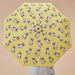 ORIGINAL DUCKHEAD - COMPACT UMBRELLA |  COUCOU SUZETTE BOULEDOGUE YELLOW