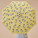 ORIGINAL DUCKHEAD - COMPACT UMBRELLA |  COUCOU SUZETTE BOULEDOGUE YELLOW