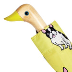 ORIGINAL DUCKHEAD - COMPACT UMBRELLA |  COUCOU SUZETTE BOULEDOGUE YELLOW