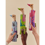 ORIGINAL DUCKHEAD - COMPACT UMBRELLA | FUCHSIA ARTY CATS