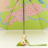 ORIGINAL DUCKHEAD - COMPACT UMBRELLA | LIME ARTY CATS