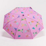 ORIGINAL DUCKHEAD - COMPACT DUCK UMBRELLA | DOGS IN PINK