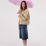 ORIGINAL DUCKHEAD - COMPACT DUCK UMBRELLA | DOGS IN PINK
