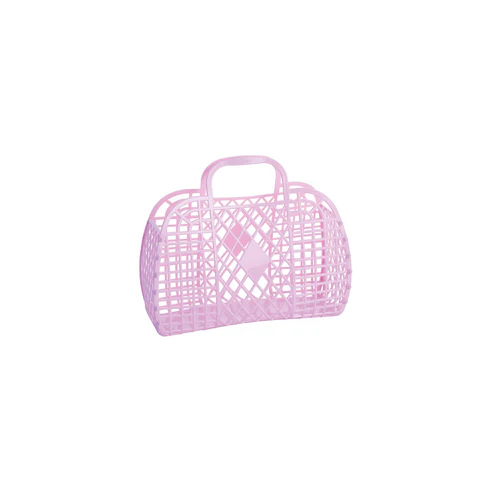 SUNJELLIES - RETRO BASKET | MINI | LILAC