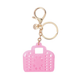 SUNJELLIES - RETRO | ITTY BITTY BAG CHARM | NEON PINK