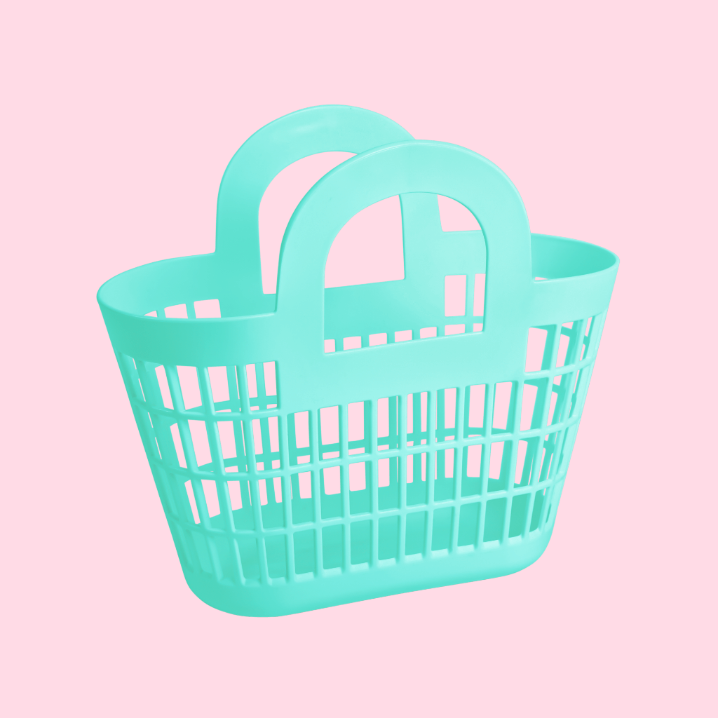 SUNJELLIES - ROSIE BASKET | SEAFOAM