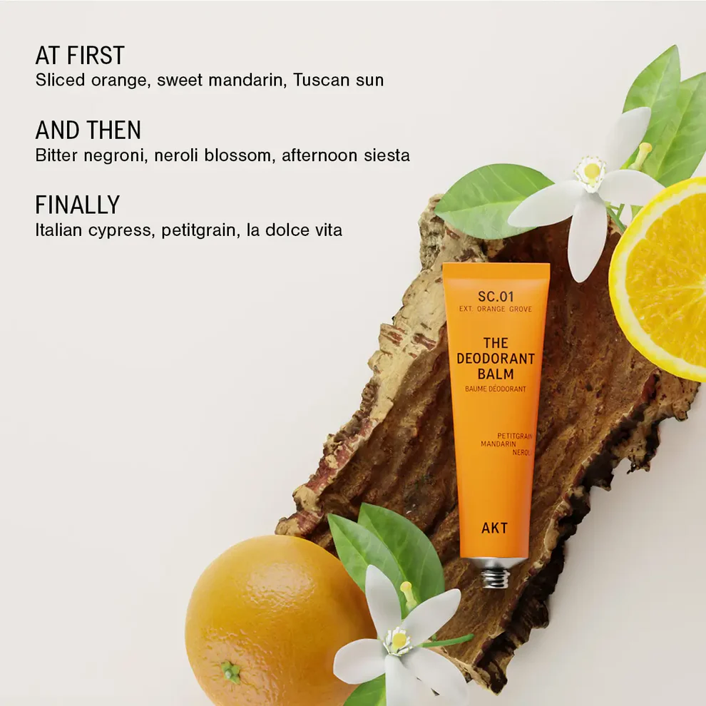 AKT - THE DEODORANT BALM | SC.01 ORANGE GROVE