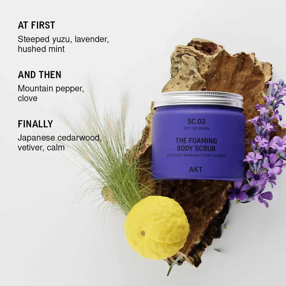 AKT - THE FOAMING BODY SCRUB | SC.03 THE ONSEN
