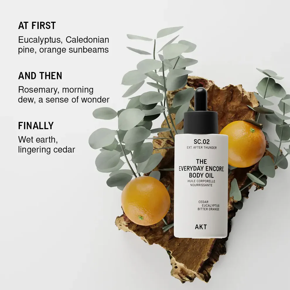 AKT - THE EVERYDAY ENCORE BODY OIL | SC.02 AFTER THUNDER