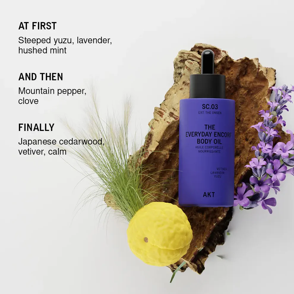 AKT - THE EVERYDAY ENCORE BODY OIL | SC.03 THE ONSEN