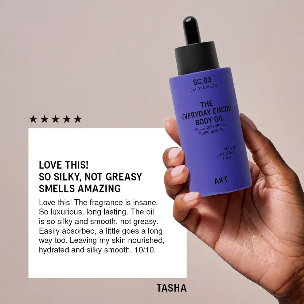 AKT - THE EVERYDAY ENCORE BODY OIL | SC.03 THE ONSEN