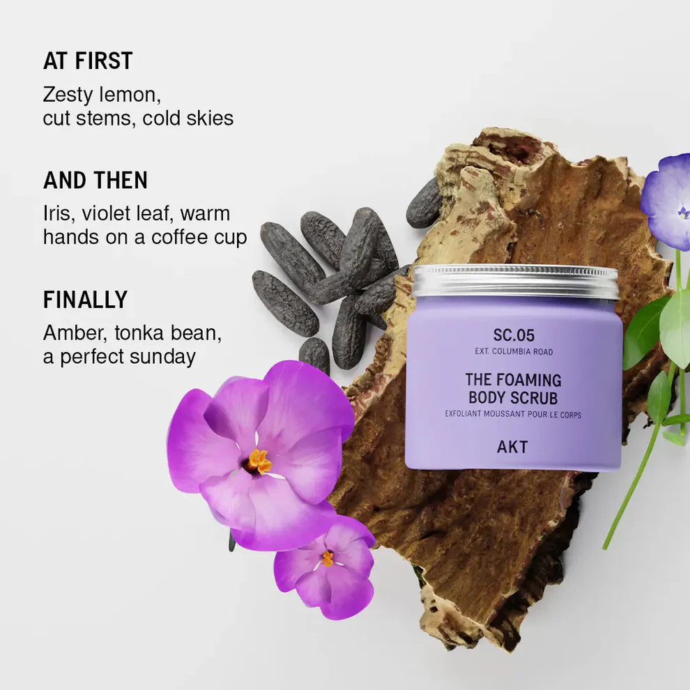 AKT - THE FOAMING BODY SCRUB | SC.05 COLUMBIA ROAD