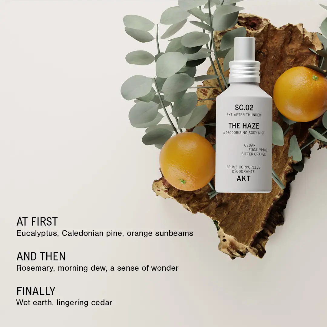 AKT - THE HAZE DEODORISING BODY MIST | SC.02 AFTER THUNDER