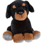 CHARLIE BEARS - CUDDLE CUB ROTTIE DOG