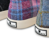 ISLANDER - BOOTS | THA BLAIR | PINK & BLUE TARTAN | UK6