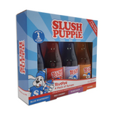 SLUSH PUPPIE -  4 PACK SYRUP | BLUE RASPBERRY, CHERRY, BUBBLEGUM & ORANGE