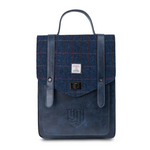 ISLANDER - THE CARLOWAY BACKPACK | PINK & BLUE TARTAN