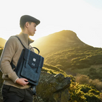 ISLANDER - THE CARLOWAY BACKPACK | PINK & BLUE TARTAN
