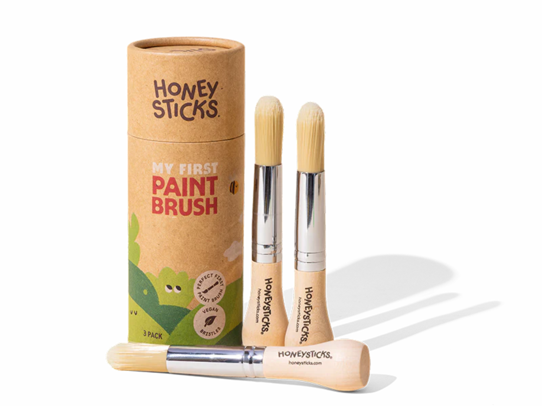 HONEYSTICKS - MY FIRST PAINT BRUSH SET 3PK