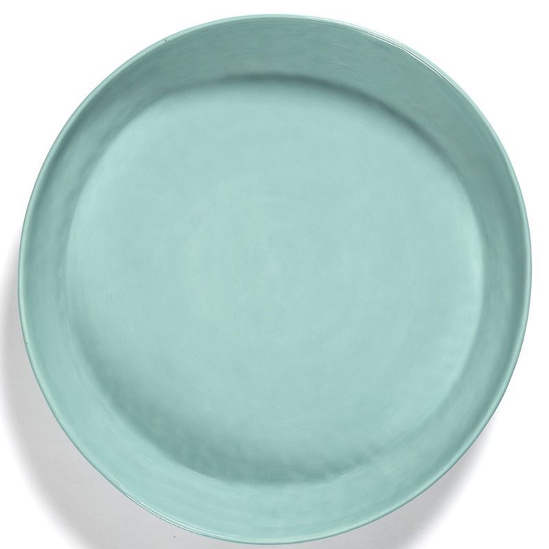 OTTOLENGHI - FEAST SERVING BOWL AZURE WITH RED STRIPES