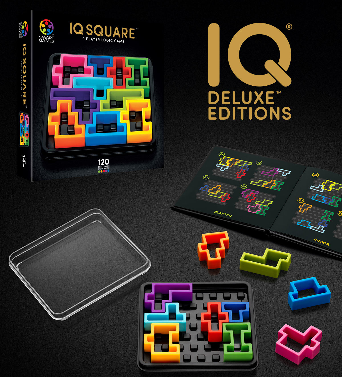 SMART GAMES - IQ DELUXE: SQUARE