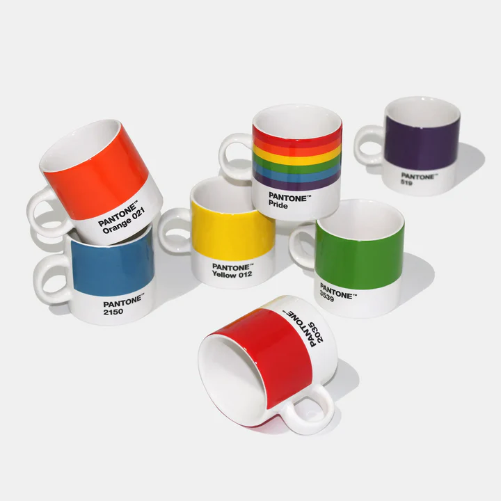 PANTONE - ESPRESSO CUP | PRIDE ESPRESSO 7 PCS. IN GIFT BOX