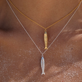 MTL - SARDINE NECKLACE | 18K GOLD VERMEIL