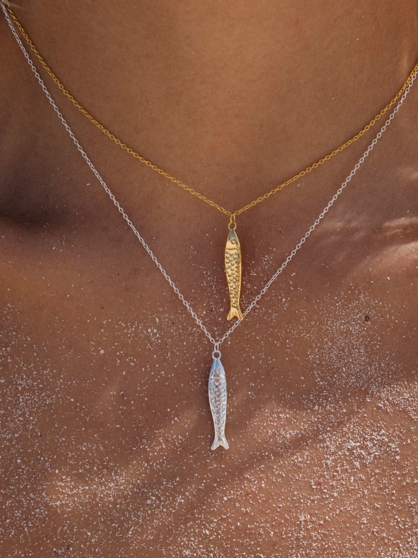 MTL - SARDINE NECKLACE | 18K GOLD VERMEIL