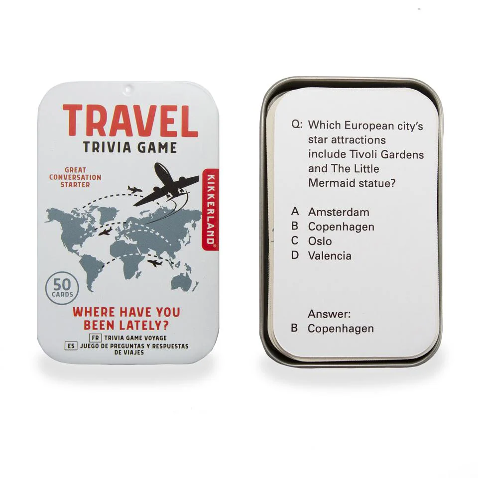 KIKKERLAND - TRAVEL TRIVIA GAME